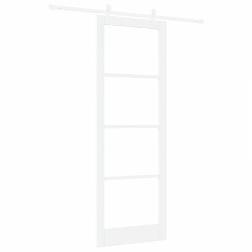 klizna vrata s hardverom bijela 83x232 cm čvrsto drvo bor Cijena
