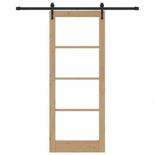 klizna vrata s setom hardvera 83x211 cm masivno bor Cijena