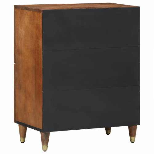 komoda Smeđa boja Čvrsto drvo bagrema 60 x 33 x 75 cm Komoda Cijena