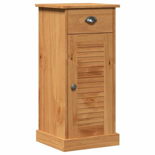 Kupaonski ormar “VIGO” s ladicom 37x34x80 cm od masivnog drva bor Cijena