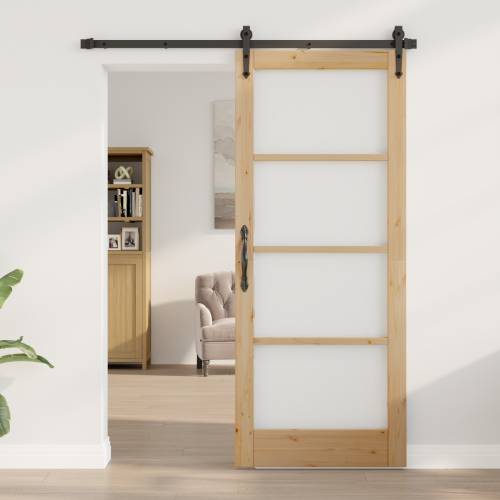 Unutarnja vrata s staklom “ORKDAL” 83x202x4 cm Odvjetni bor Cijena