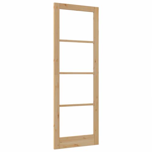 Unutarnja Vrata sa Staklom “ORKDAL” 83x232x4 cm Odlično Drvo Bor Cijena