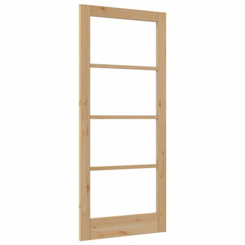 Unutarnja vrata s staklom “ORKDAL” 86x198,5x4 cm Čvrsta drvena bor Cijena