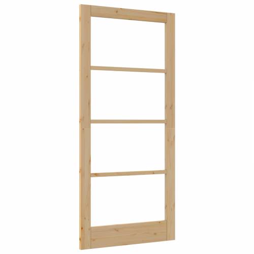 Unutarnja vrata s staklom “ORKDAL” 93x202x4 cm od solidnog drva bora Cijena