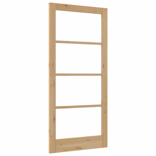Unutarnja vrata s staklom “ORKDAL” 93x202x4 cm od solidnog drva bora Cijena