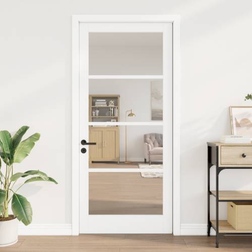 Unutarnja vrata s staklom “ORKDAL” Bijela 93x211x4 cm Cijena