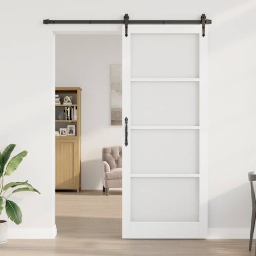 Unutarnja vrata s staklom “ORKDAL” bijela 93x232x4 cm Cijena