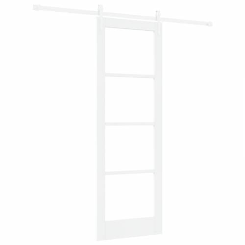 klizna vrata sa setom hardvera bijela 73.5x211 cm čvrsto drvo bor Cijena