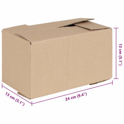 Sklopiva kutija 50 kom 24x13x13 cm Karton Cijena