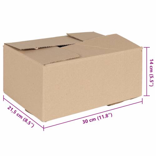 Preklopna Kutija 50 kom 30x21.5x14 cm Karton Cijena