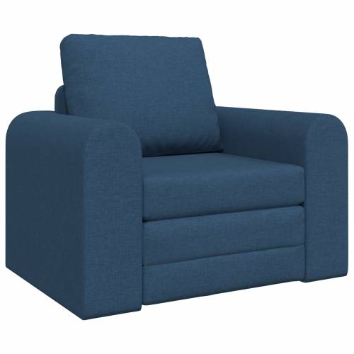 Floor Sofa Krevet 2-u-1 Plava 98x71x83 cm Tkanina Cijena
