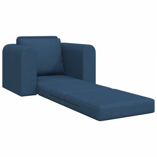 Floor Sofa Krevet 2-u-1 Plava 98x71x83 cm Tkanina Cijena