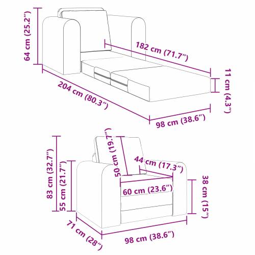 podna sofa krevet 2-u-1 tamno siva 98x71x83 cm Velvet Cijena