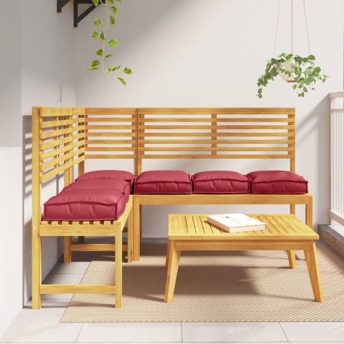 jastučići za palete za sjedenje 6 kom Vino crvena 40x40x8 cm Oxford tkanina Cijena