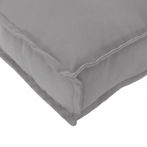 Jastučići za paletu za klupu 2 kom Siva 120x40x8 cm Oxford tkanina Cijena