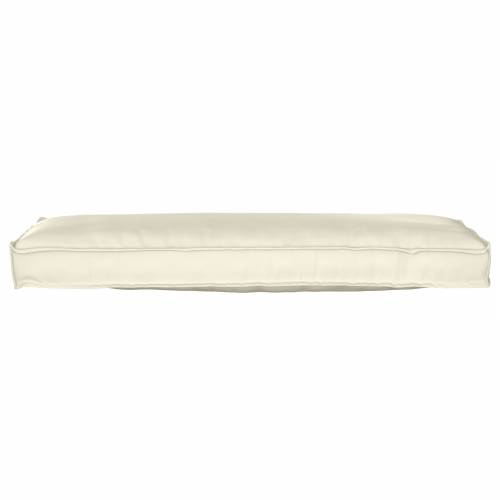 Jastučići za klupu 2 kom Krem 120x40x8 cm Oxford tkanina Cijena