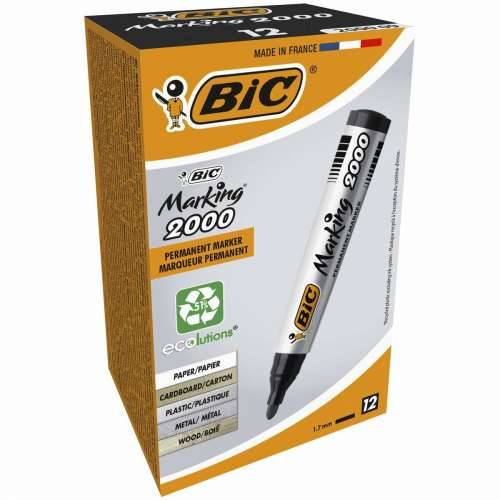 Trajni marker Bic Marking 2000 Crna Cijena