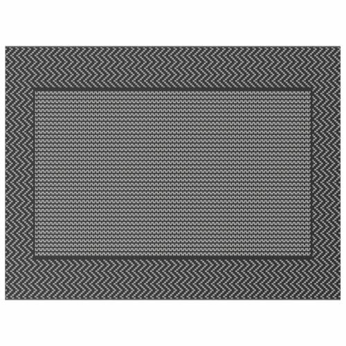 vanjski tepih ‘ARAKIL’crna i siva 300x400 cm PP Cijena