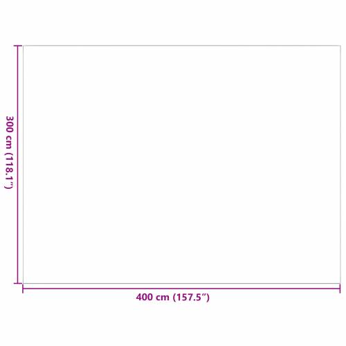 vanjski tepih ‘ARAKIL’crna i siva 300x400 cm PP Cijena