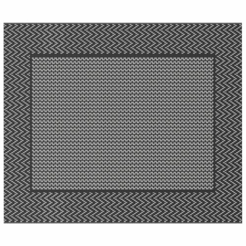 Vanjski tepih “ARAKIL” Crno-sivi 250x300 cm PP Cijena