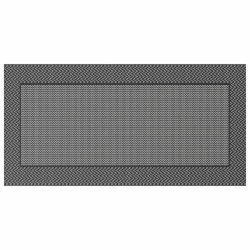 Vanjski Tepih ‘ARAKIL’Crna i Siva 250x500 cm PP Cijena