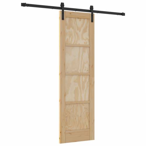 klizna vrata s setom hardvera 61x198.5 cm Masivna borovina Cijena
