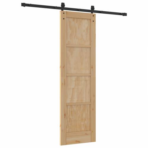 klizna vrata s setom hardvera 61x198.5 cm Masivna borovina Cijena
