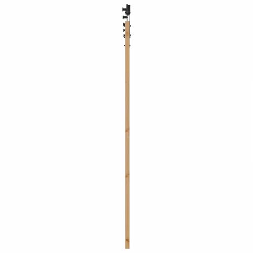 klizna vrata 86x198.5 cm Set od 2 Prirodna i crna Borovina, Metal Cijena