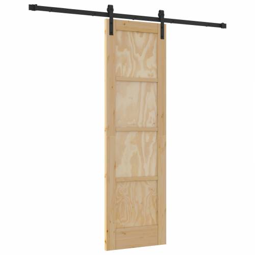 klizna vrata s hardverom 61x198.5 cm od punog drveta bora Cijena