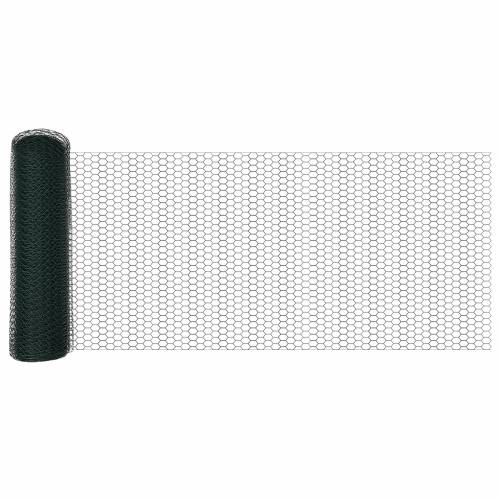 Hexagonalna Ograda Zelena 0.6x50 m Čelik Cijena