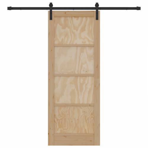 klizna vrata s hardverom 78x202 cm čvrsta borovina Cijena