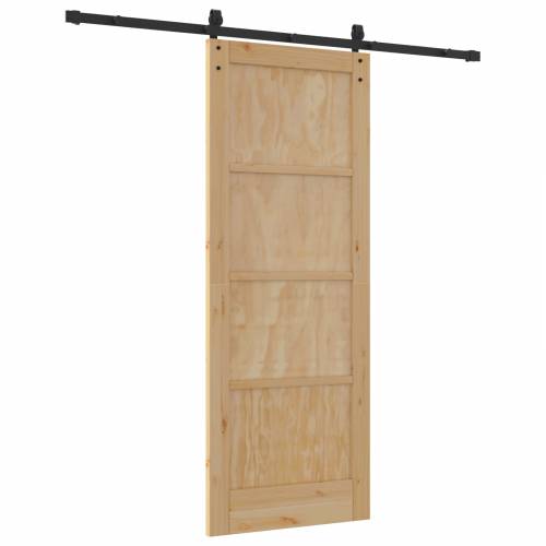 klizna vrata s hardverom 78x202 cm čvrsta borovina Cijena