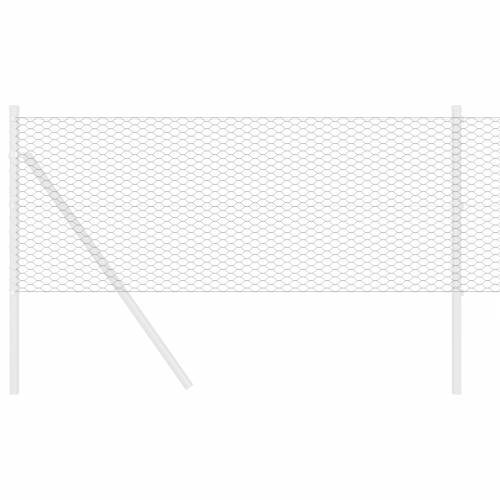 Heksagonalna ograda Siva 0.8x50 m Čelik Cijena