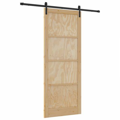klizna vrata s hardverom 93x232 cm od punog bora Cijena