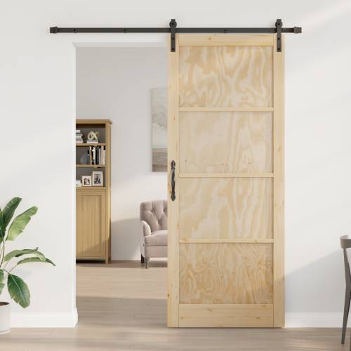 klizna vrata s hardverom 93x232 cm od punog bora Cijena