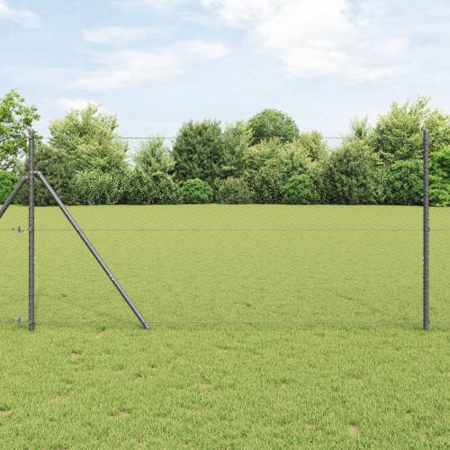 Heksagonalna Ograda Siva 1.2x50 m Čelik Cijena