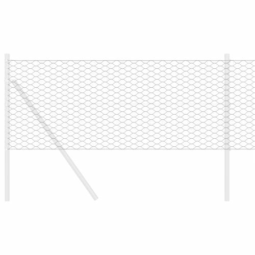 Hexagon Ograda Siva 0.8x100 m Čelik Cijena