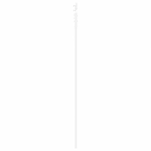 klizna vrata s setom dijelova bijela 73.5x211 cm od punog drva Cijena
