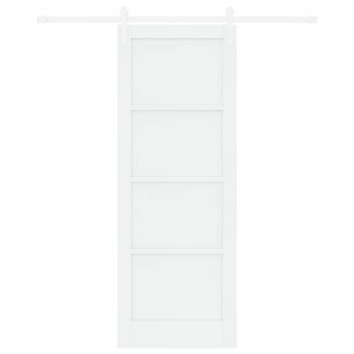 klizna vrata s hardverom bijela 78x211 cm od punog bora Cijena