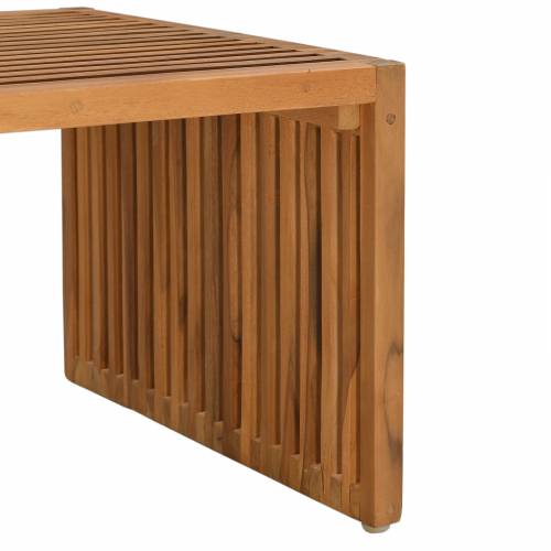 Stolić za vrt 90x49.7x36 cm Od čvrstog drveta tikovina Cijena