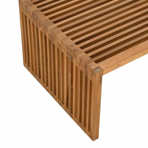 Stolić za vrt 90x49.7x36 cm Od čvrstog drveta tikovina Cijena