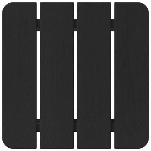 Adirondack bočna stolica Crna 38x38x45 cm HDPE Cijena