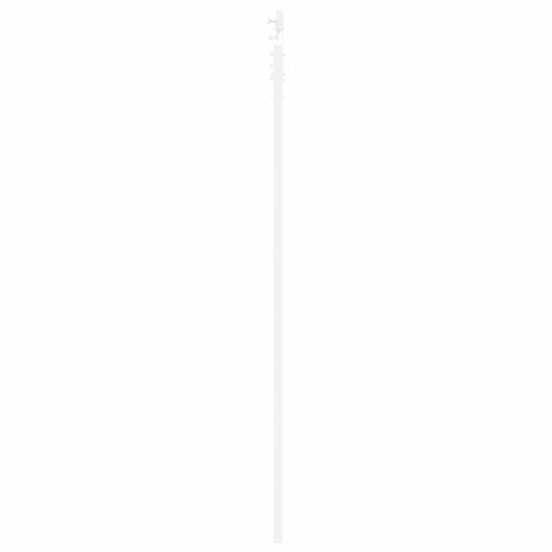 klizna vrata s hardverskim setom bijela 86x211 cm čvrsto drvo bora Cijena