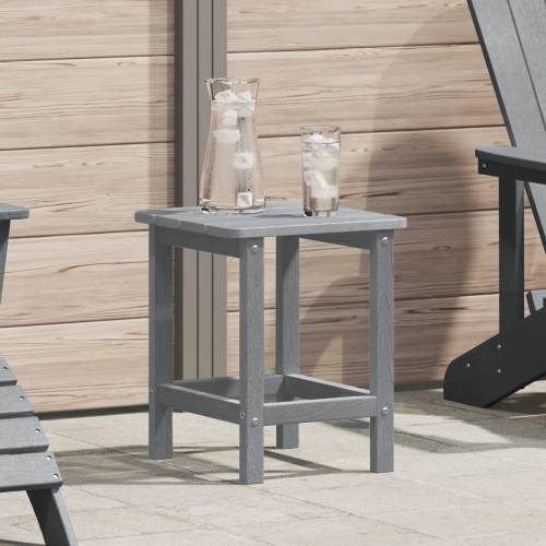 Adirondack stolčić svjetlosive boje 38x38x45 cm HDPE Cijena