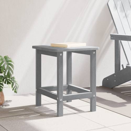 Adirondack stolčić svjetlosive boje 38x38x45 cm HDPE Cijena