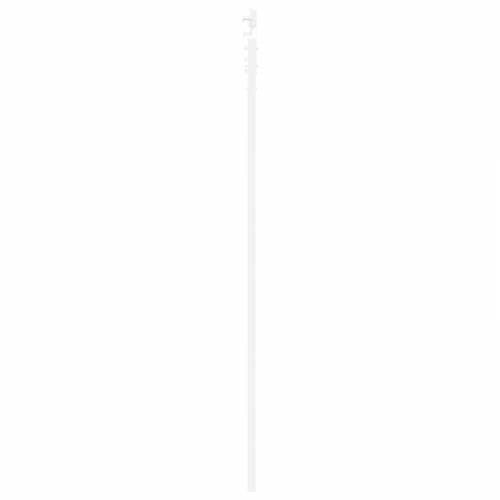 klizna vrata s hardverom bijela 93x211 cm čvrsta drvena borovina Cijena