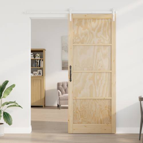 klizna vrata s kompletnim hardverom 93x232 cm čvrsti bor Cijena