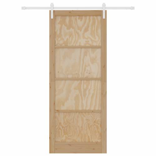 klizna vrata s kompletnim hardverom 93x232 cm čvrsti bor Cijena