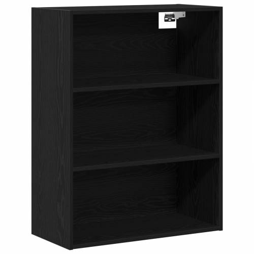 viseci zidni ormarić Crni hrast 69.5 x 32.5 x 90 cm Cijena