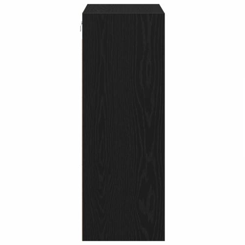 viseci zidni ormarić Crni hrast 69.5 x 32.5 x 90 cm Cijena